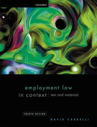 Employment law - employment, in