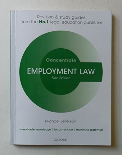 Employment law concentrate - law,