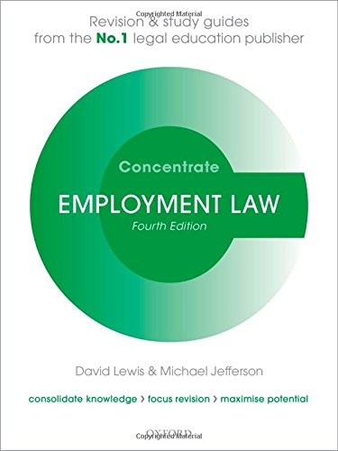 Employment law concentrate - law,