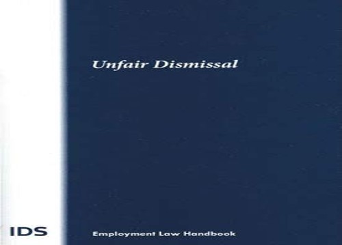 Unfair dismissal ids - unfair, dismissal: