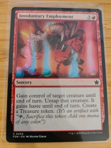 Mtg involuntary employment - involuntary,