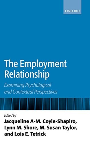 The employment relationship - employment,