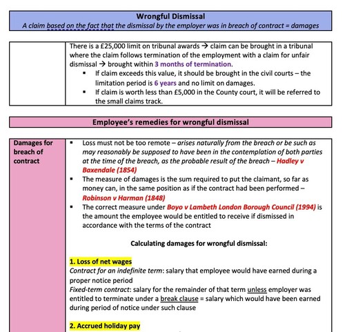 Lpc employment law - -,