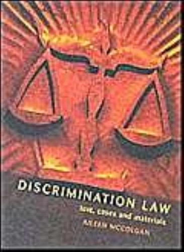 Discrimination law text - discrimination, law: